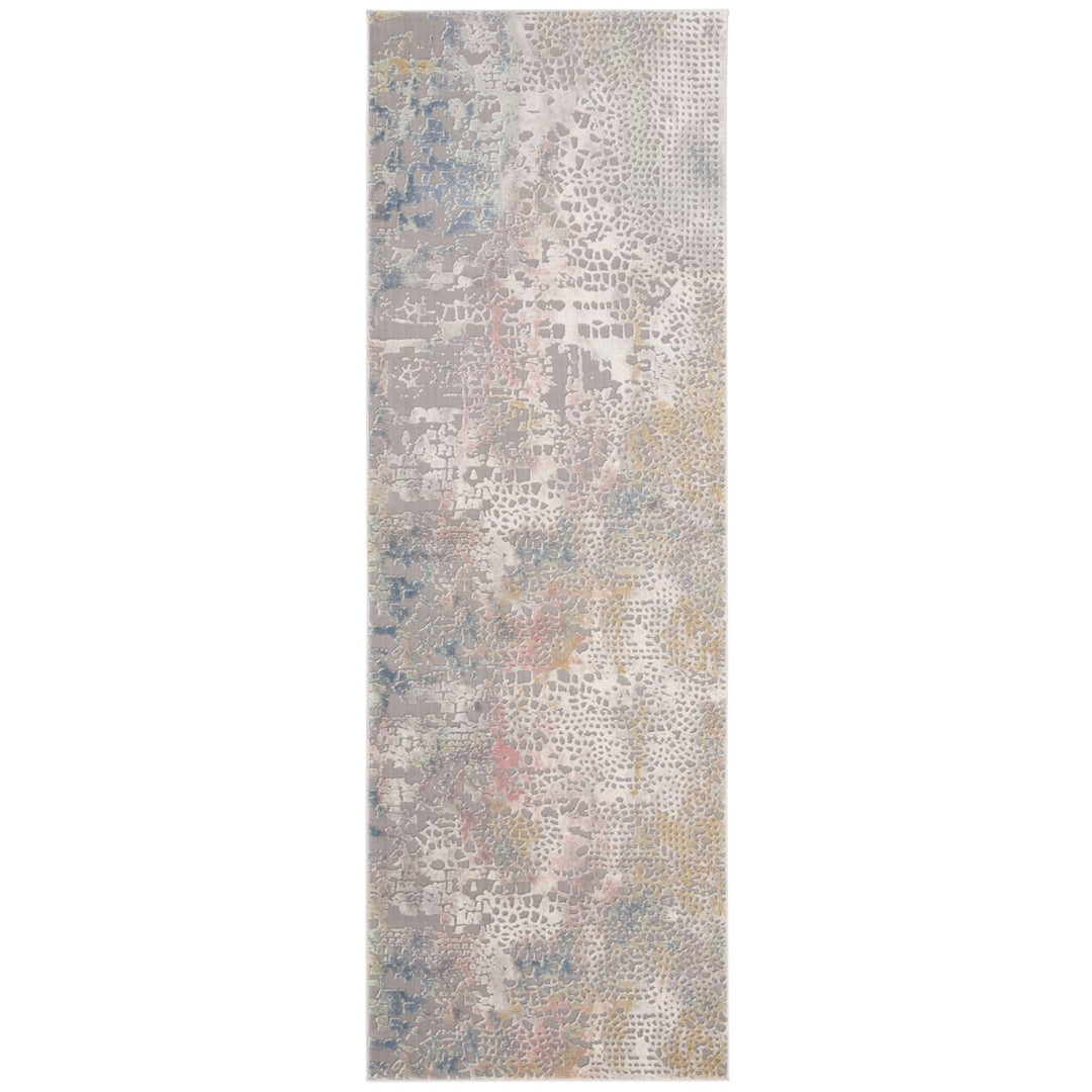 SAFAVIEH Meadow Collection MDW181F Grey / Gold Rug Image 1