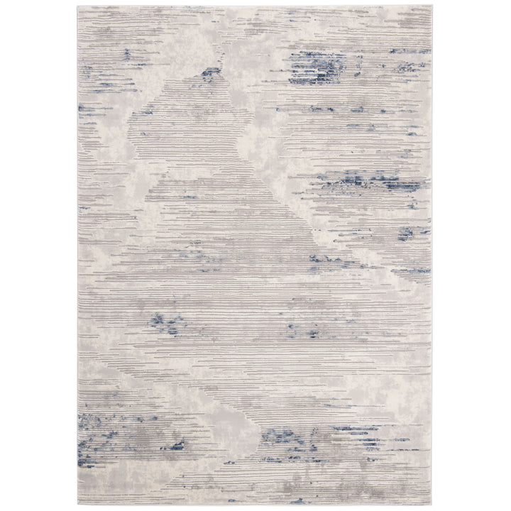 SAFAVIEH Meadow Collection MDW183F Grey / Ivory Rug Image 1