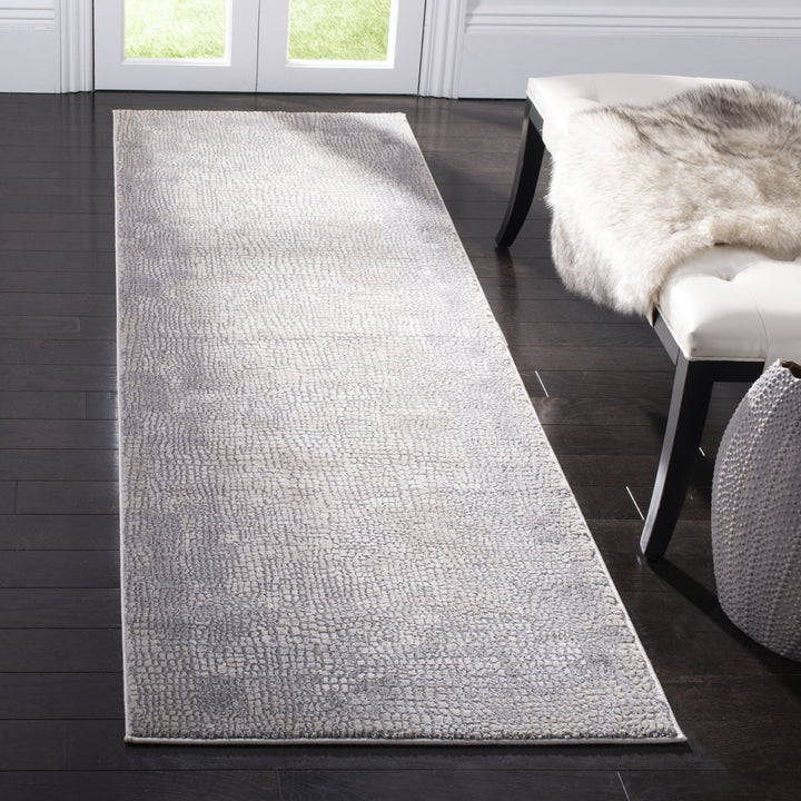 SAFAVIEH Meadow Collection MDW184E Taupe / Grey Rug Image 3