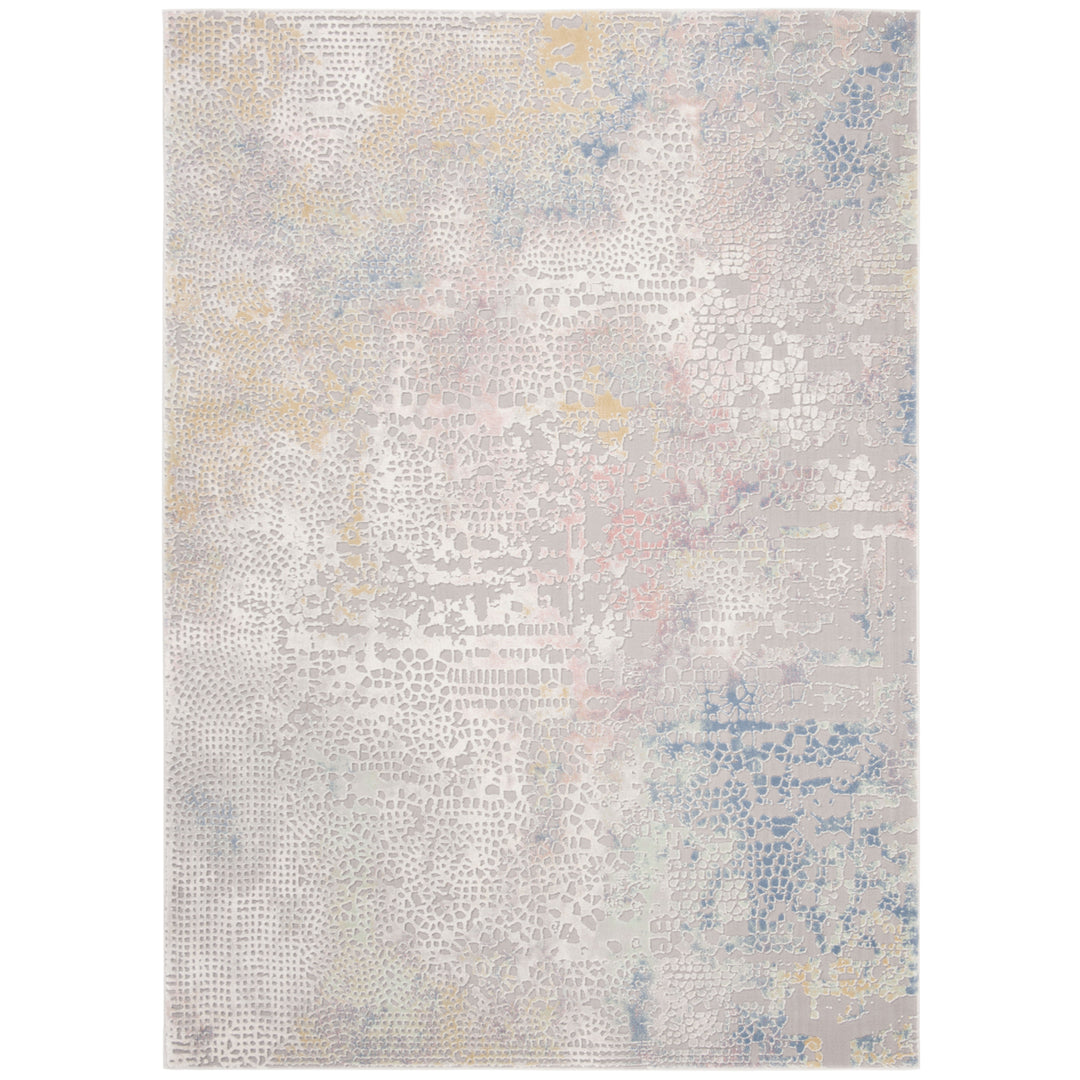 SAFAVIEH Meadow Collection MDW181F Grey / Gold Rug Image 9