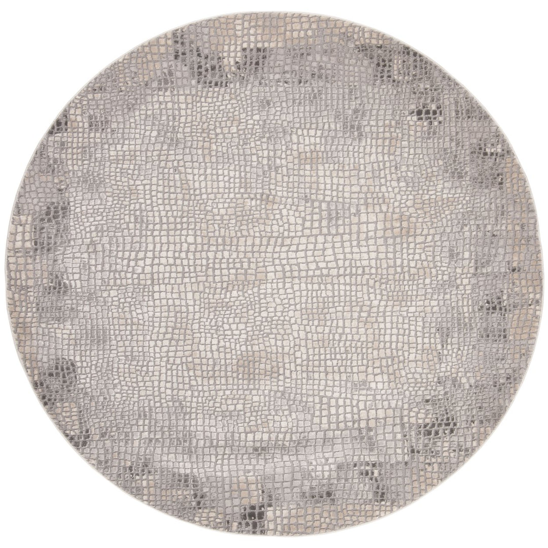 SAFAVIEH Meadow Collection MDW184E Taupe / Grey Rug Image 4