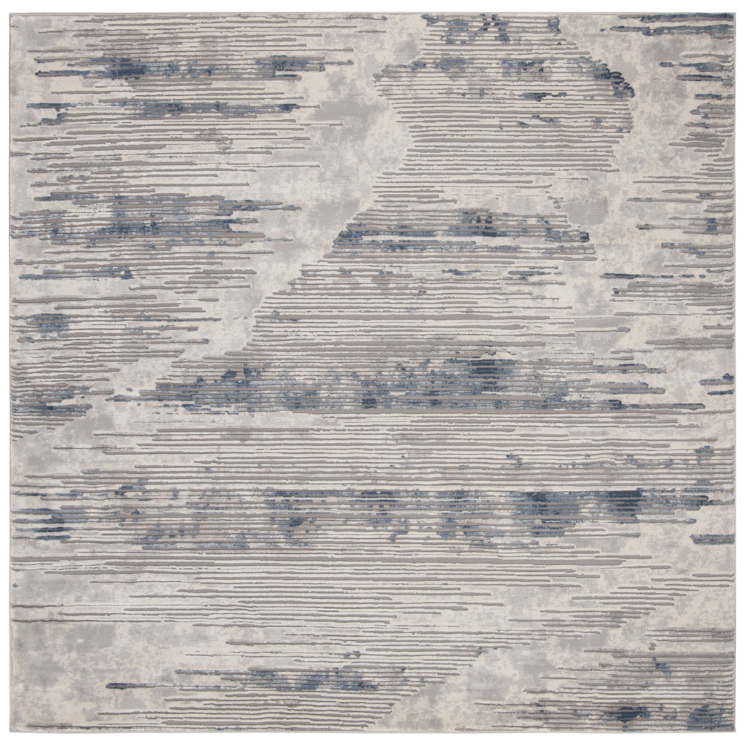 SAFAVIEH Meadow Collection MDW183F Grey / Ivory Rug Image 5