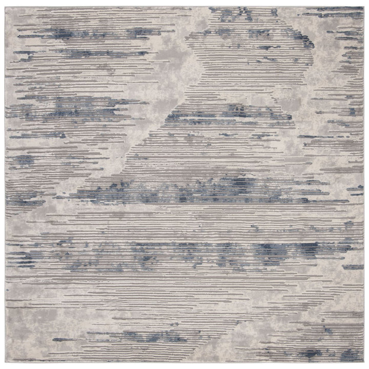 SAFAVIEH Meadow Collection MDW183F Grey / Ivory Rug Image 1