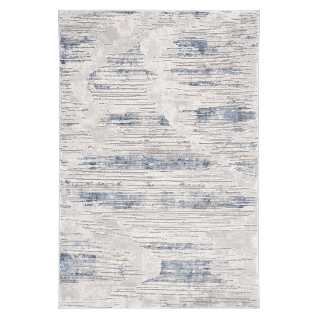 SAFAVIEH Meadow Collection MDW183F Grey / Ivory Rug Image 7