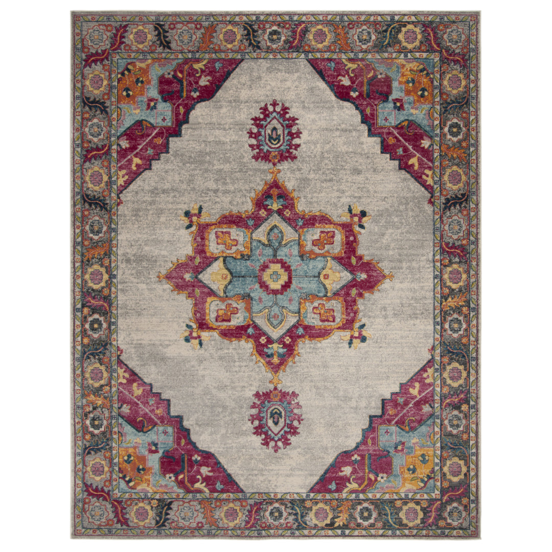 SAFAVIEH Merlot Collection MER108A Cream / Multi Rug Image 1