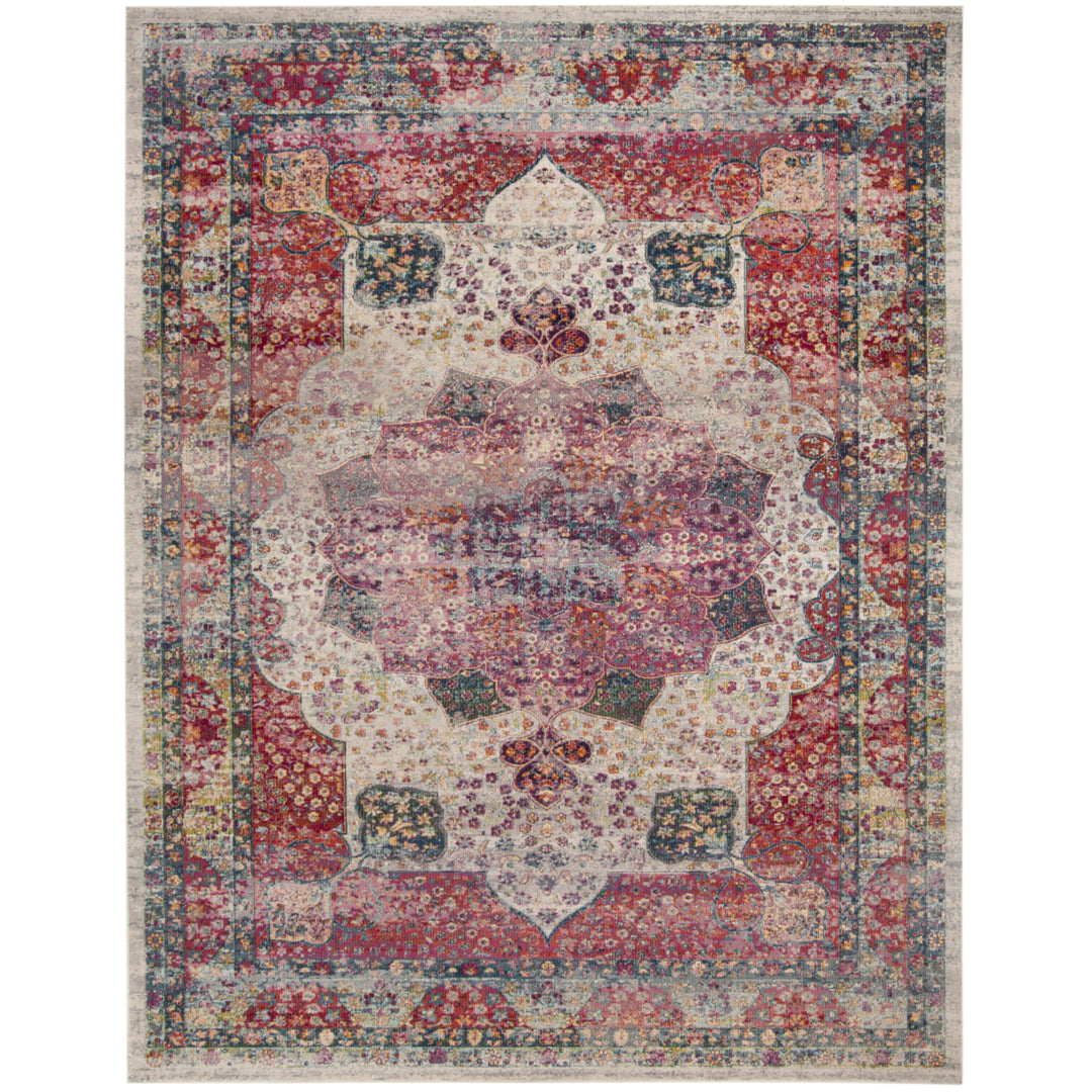 SAFAVIEH Merlot Collection MER121A Cream / Multi Rug Image 1