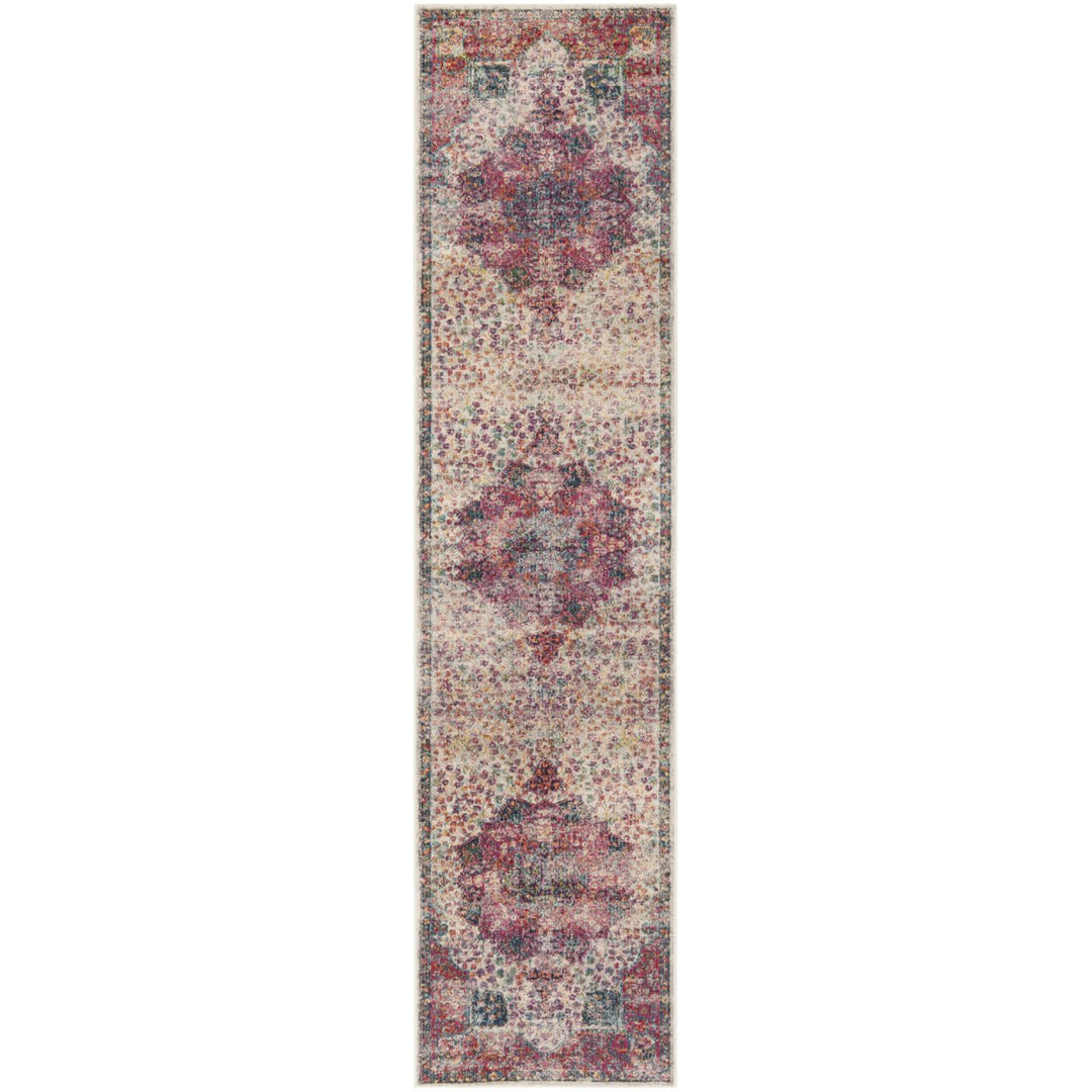 SAFAVIEH Merlot Collection MER121A Cream / Multi Rug Image 1