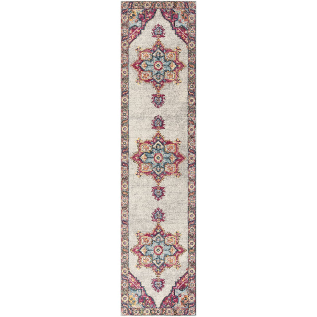 SAFAVIEH Merlot Collection MER108A Cream / Multi Rug Image 2