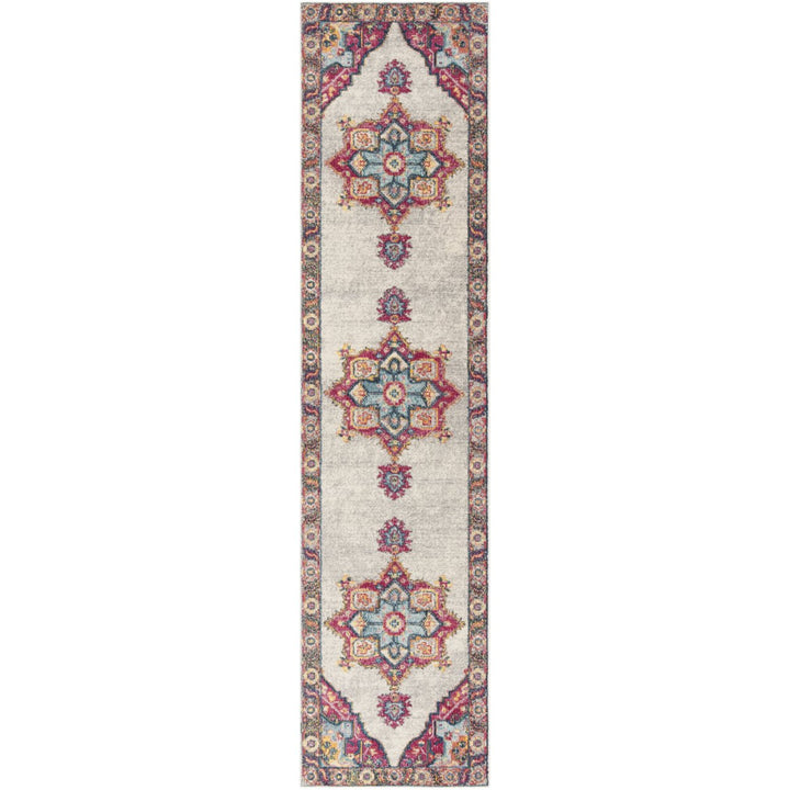 SAFAVIEH Merlot Collection MER108A Cream / Multi Rug Image 2