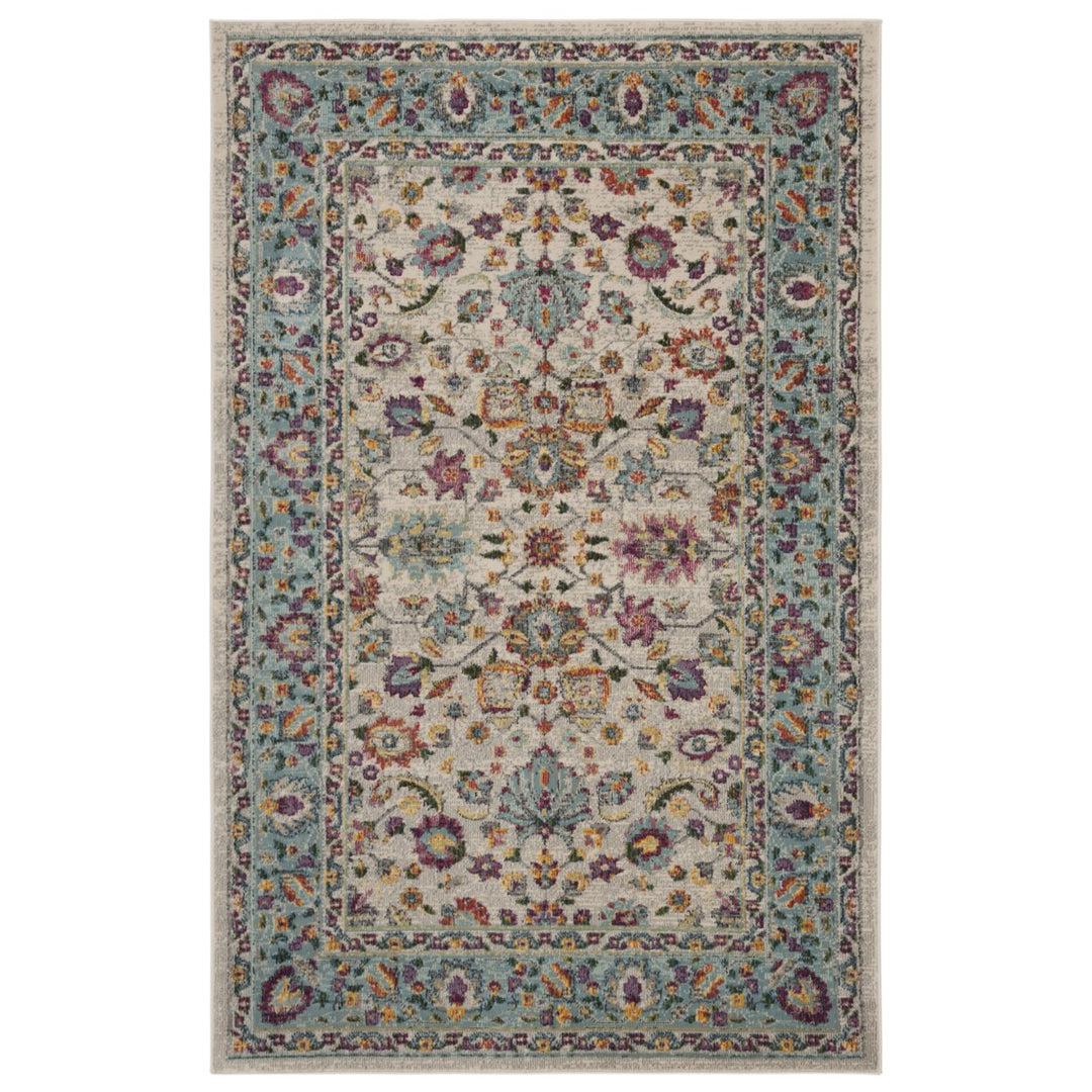 SAFAVIEH Merlot Collection MER196A Cream / Multi Rug Image 1