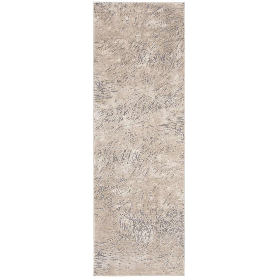 SAFAVIEH Meadow Collection MDW323A Ivory / Grey Rug Image 5