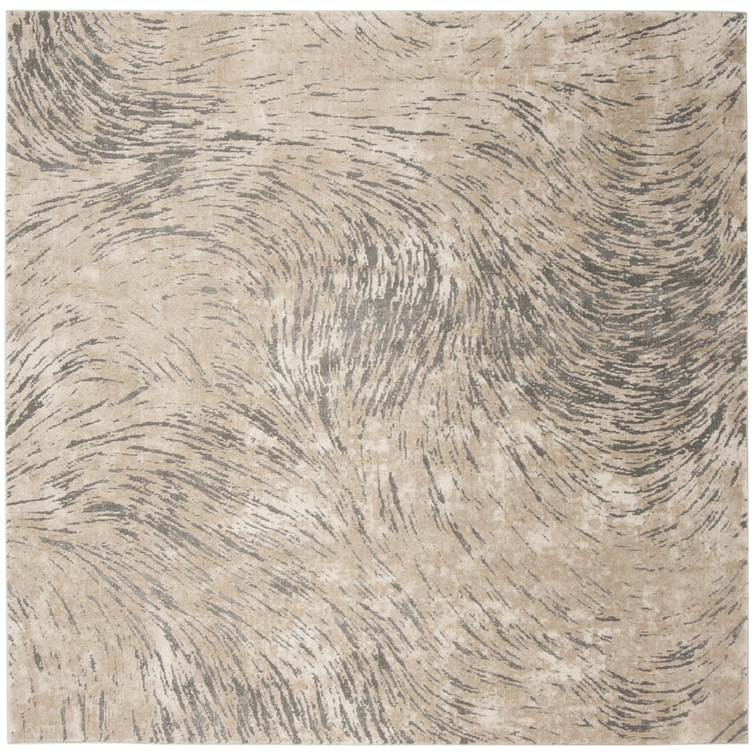 SAFAVIEH Meadow Collection MDW323A Ivory / Grey Rug Image 6