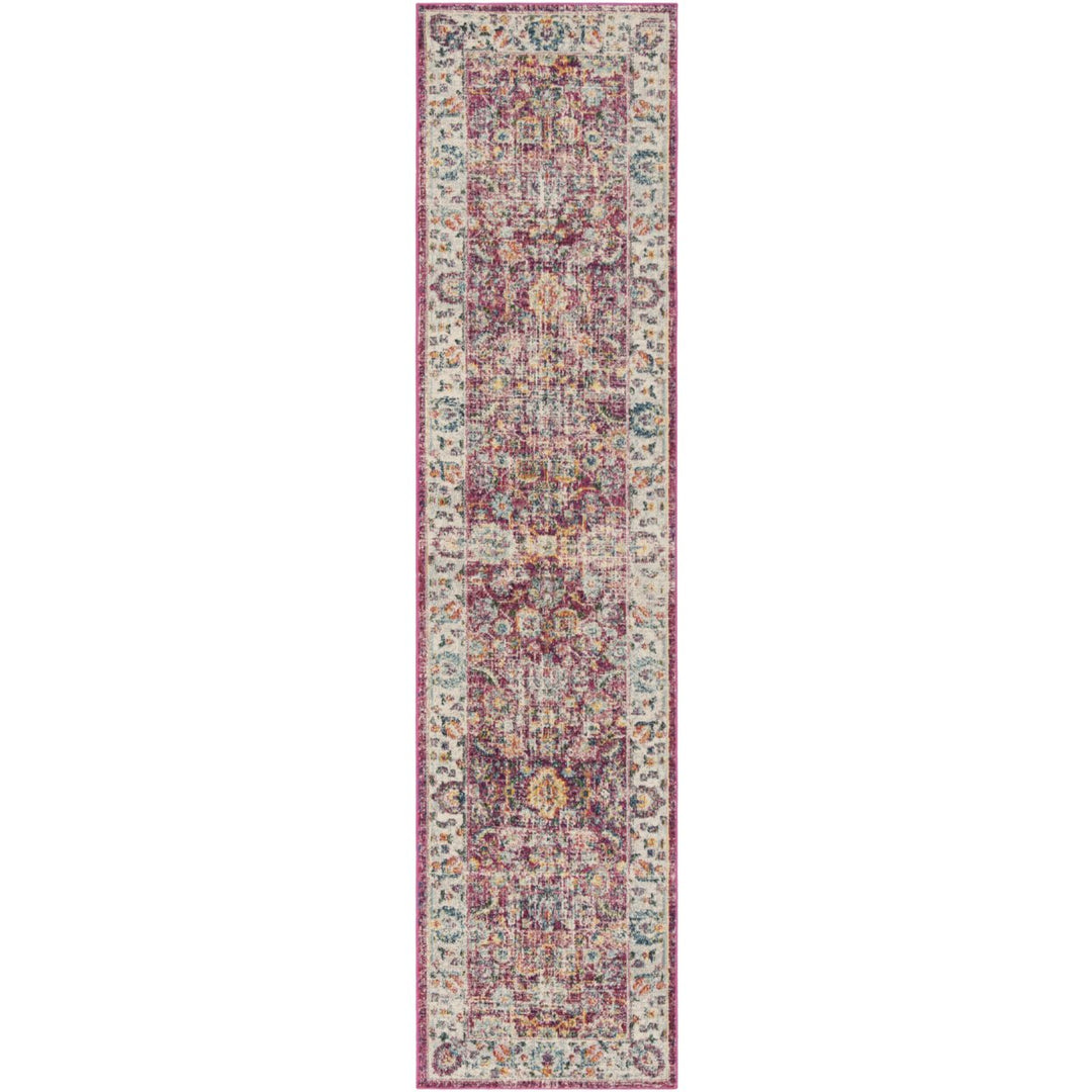 Safavieh MER196Q Merlot 100 Red / Multi Image 1