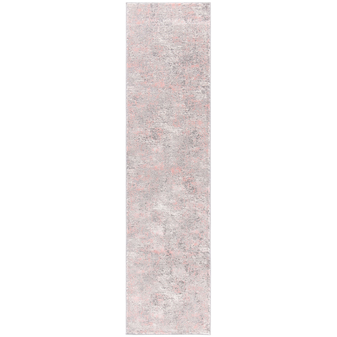 SAFAVIEH Meadow Collection MDW583H Grey / Pink Rug Image 2