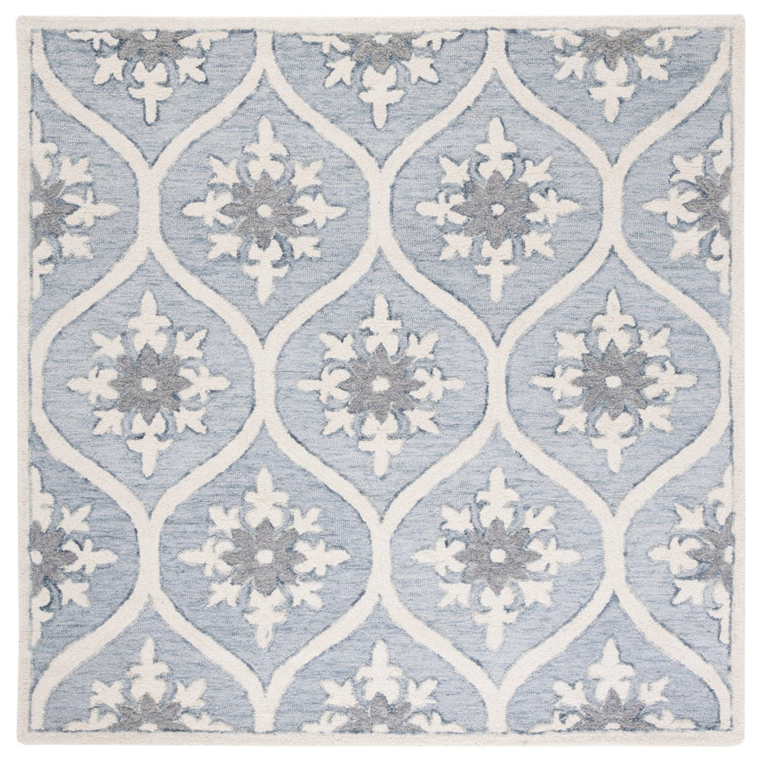 SAFAVIEH Metro MET102M Handmade Grey / Ivory Rug Image 1