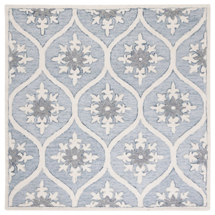 SAFAVIEH Metro MET102M Handmade Grey / Ivory Rug Image 1