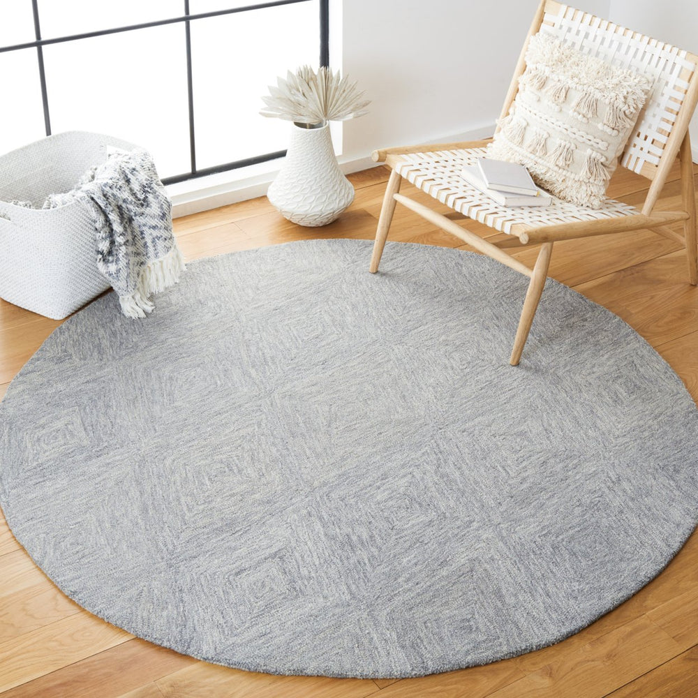 SAFAVIEH Metro Collection MET105F Handmade Grey Rug Image 2