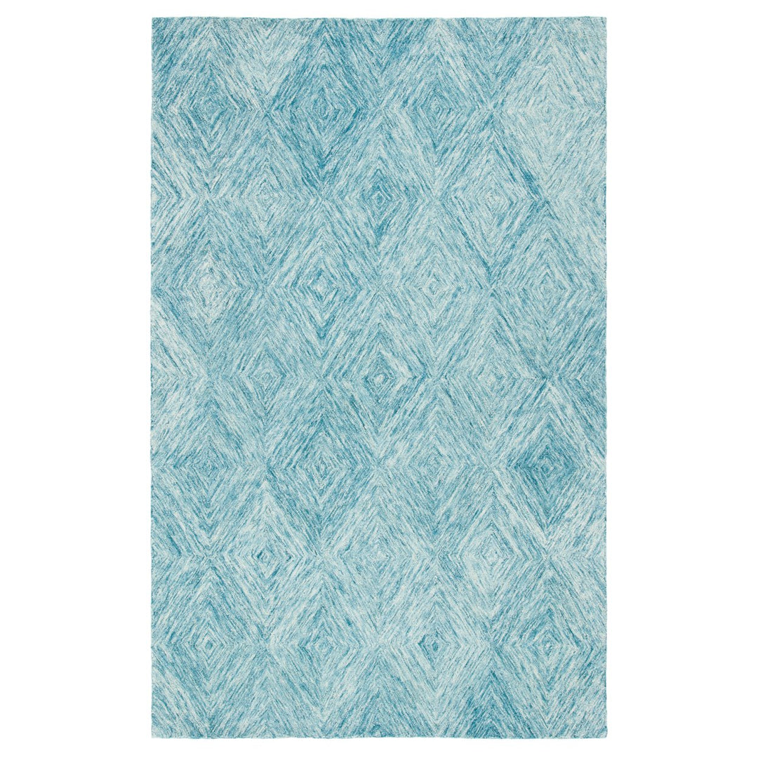 SAFAVIEH Metro Collection MET105J Handmade Light Blue Rug Image 1