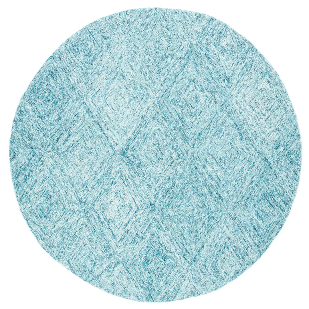 SAFAVIEH Metro Collection MET105J Handmade Light Blue Rug Image 4