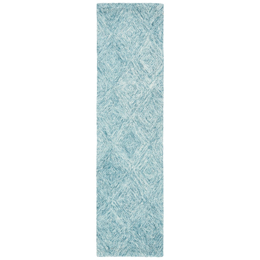 SAFAVIEH Metro Collection MET105J Handmade Light Blue Rug Image 5