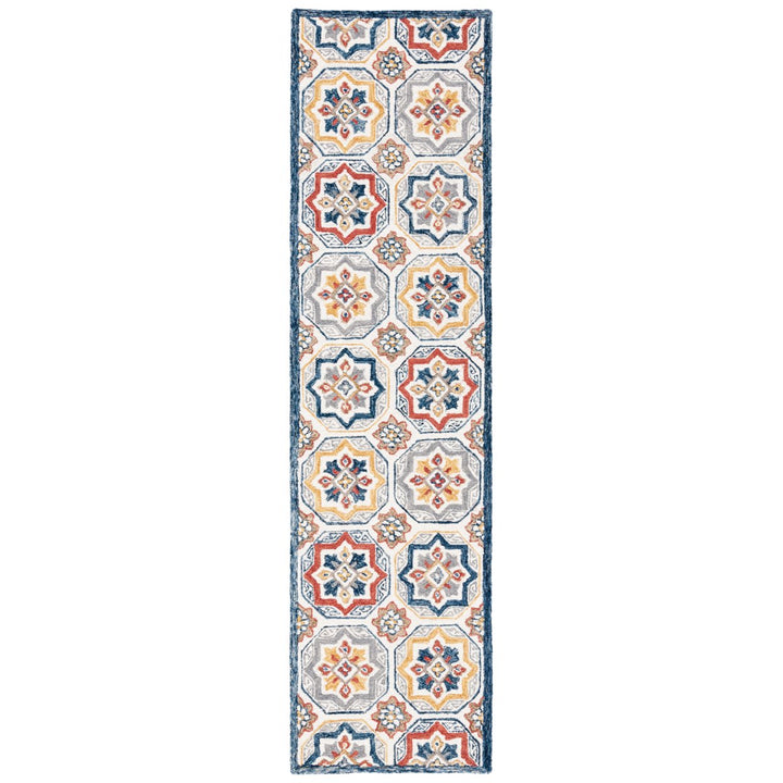 SAFAVIEH Metro MET117B Handmade Beige / Ivory Rug Image 5