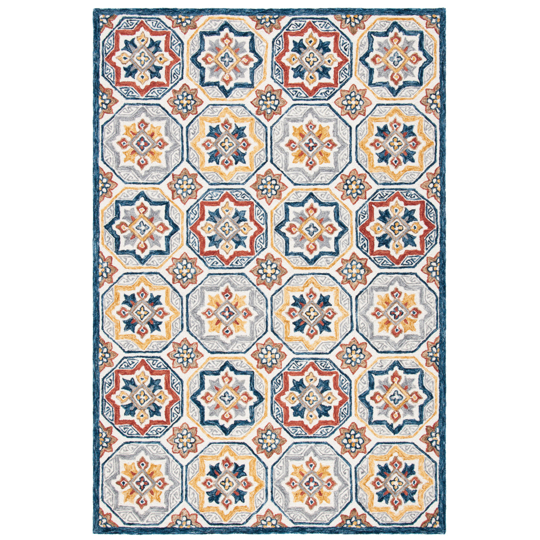 SAFAVIEH Metro MET117B Handmade Beige / Ivory Rug Image 10