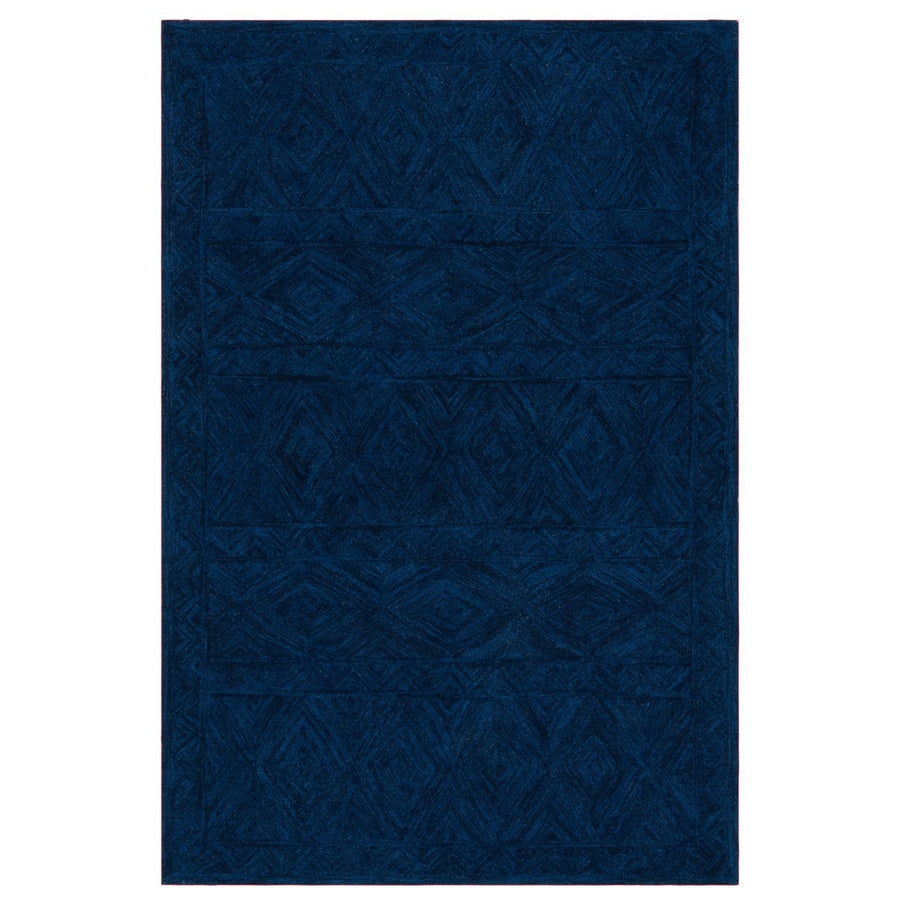 SAFAVIEH Metro Collection MET125M Handmade Blue Rug Image 1