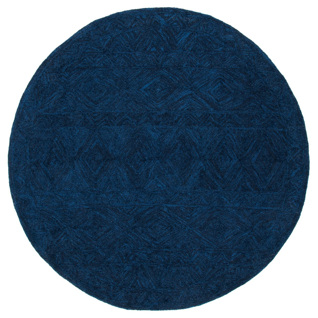 SAFAVIEH Metro Collection MET125M Handmade Blue Rug Image 4