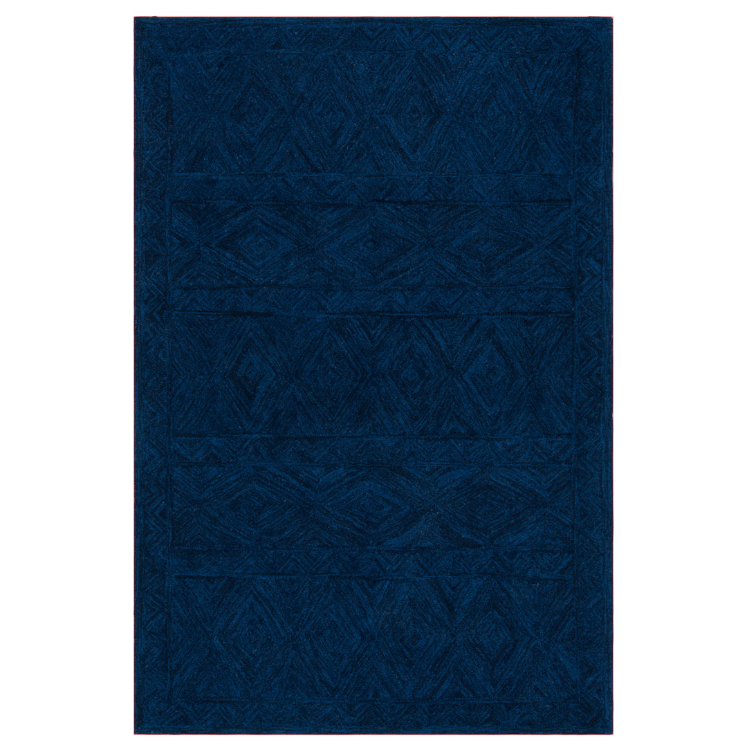 SAFAVIEH Metro Collection MET125M Handmade Blue Rug Image 1