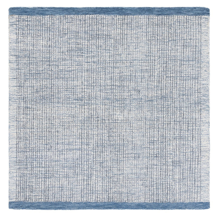 SAFAVIEH Metro MET151M Handmade Ivory / Blue Rug Image 6