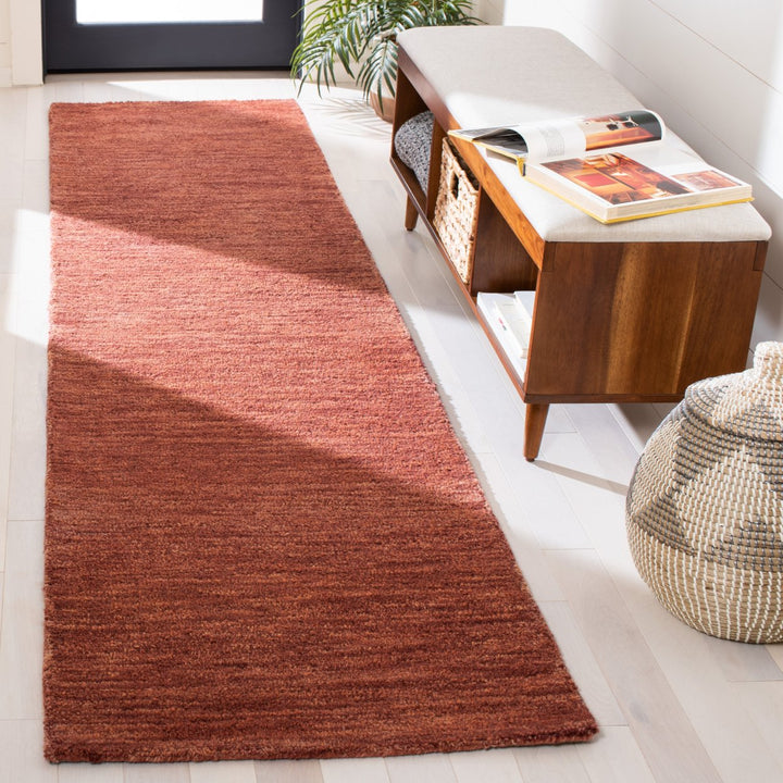 SAFAVIEH Metro Collection MET152P Handmade Rust Rug Image 3