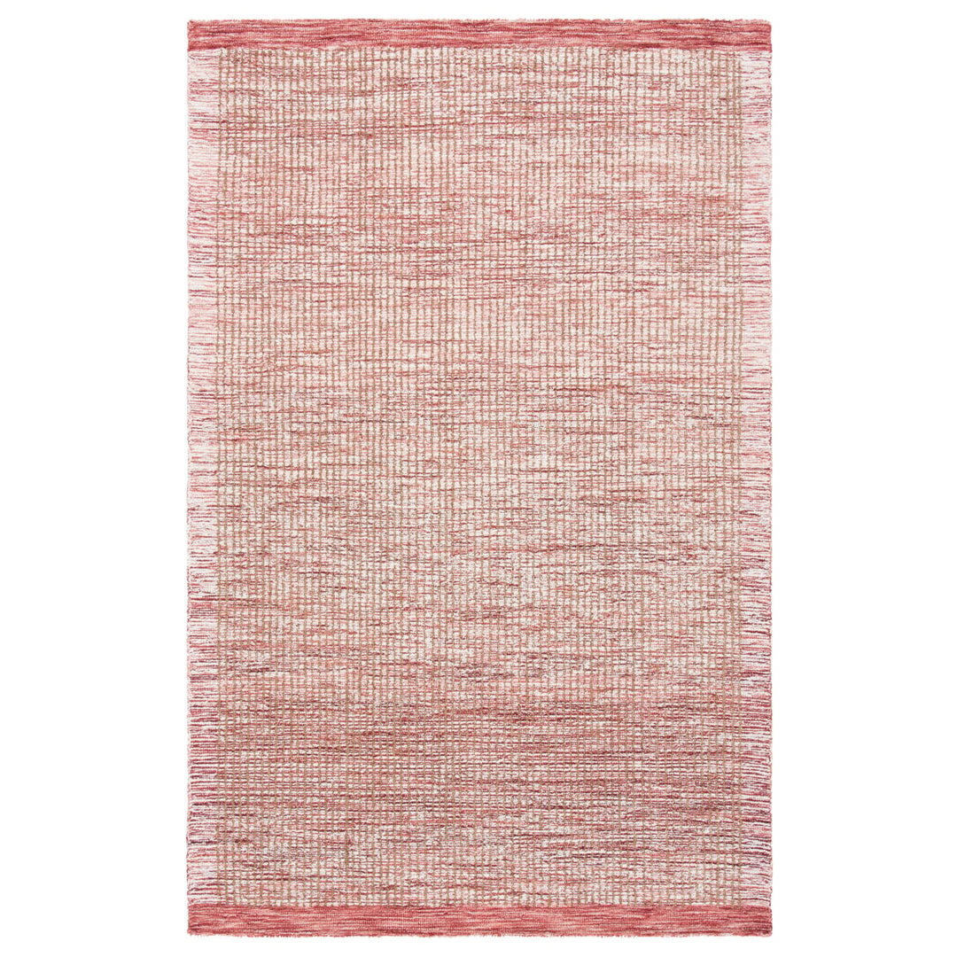 SAFAVIEH Metro Collection MET151Q Handmade Ivory/Red Rug Image 10