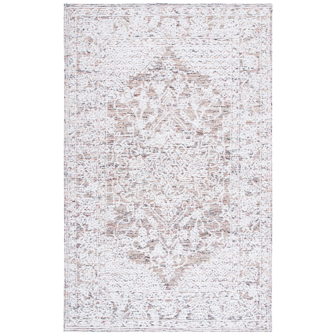 SAFAVIEH Metro MET157P Handmade Ivory / Rust Rug Image 1