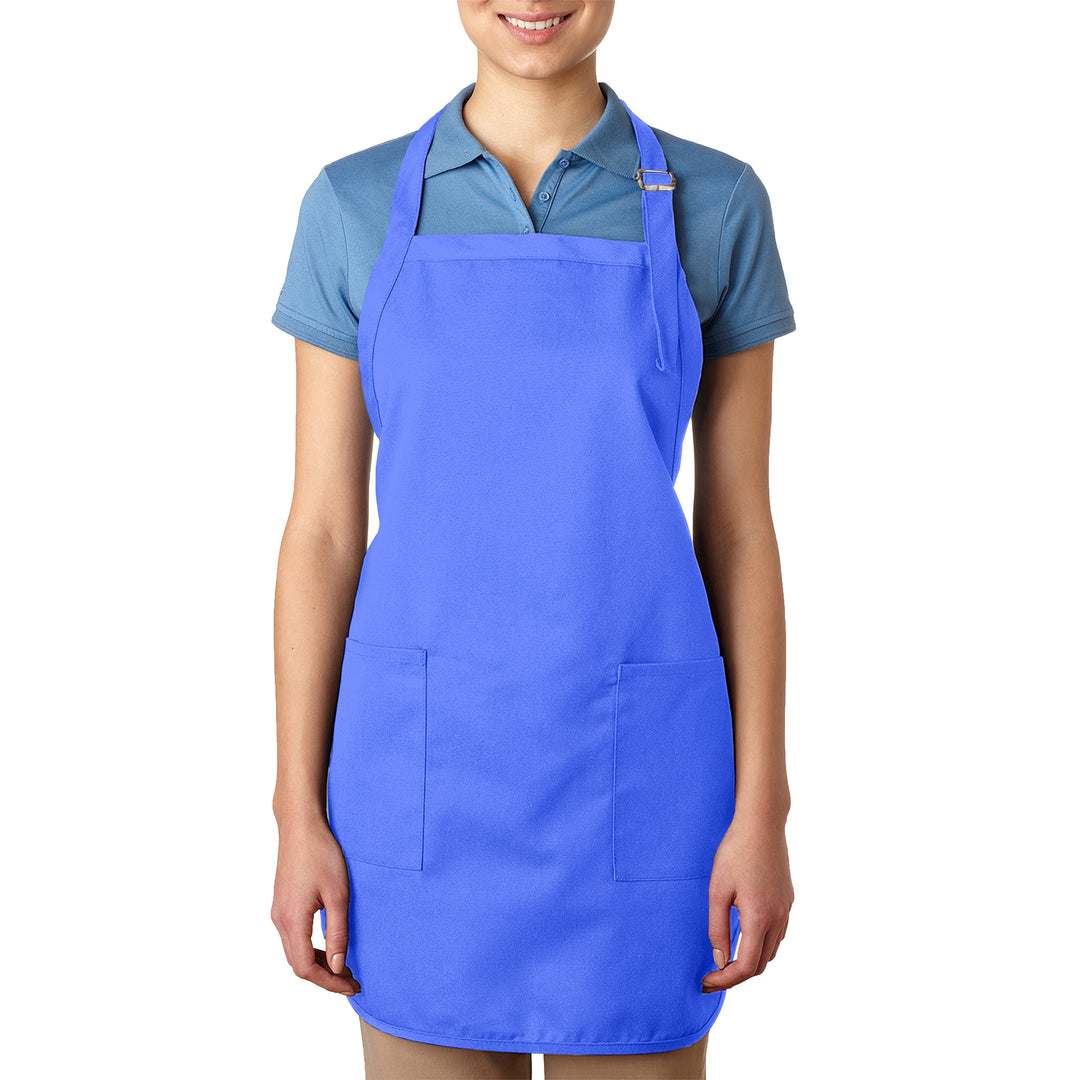 2-Pack: Unisex Deluxe Adjustable Bib Apron With Pockets Image 5