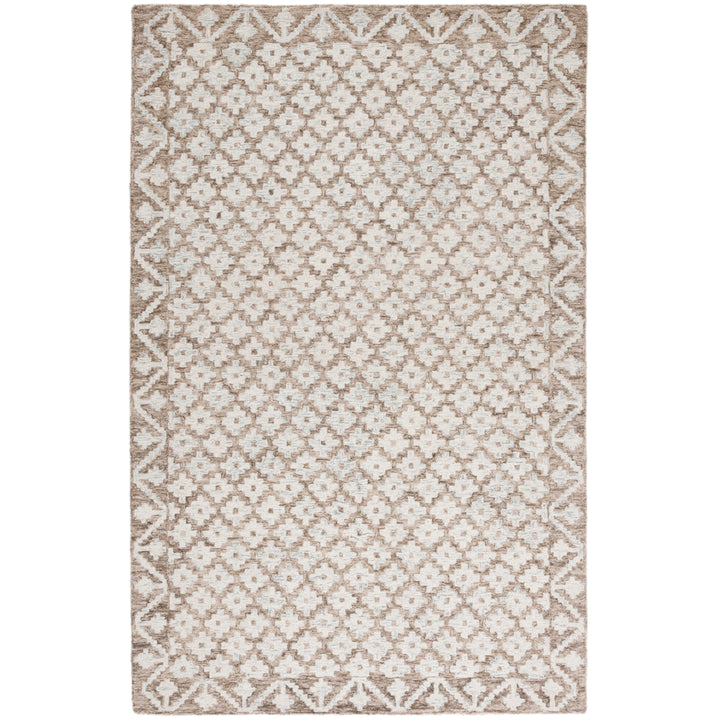 SAFAVIEH Metro MET357W Handmade Beige / Sage Rug Image 2