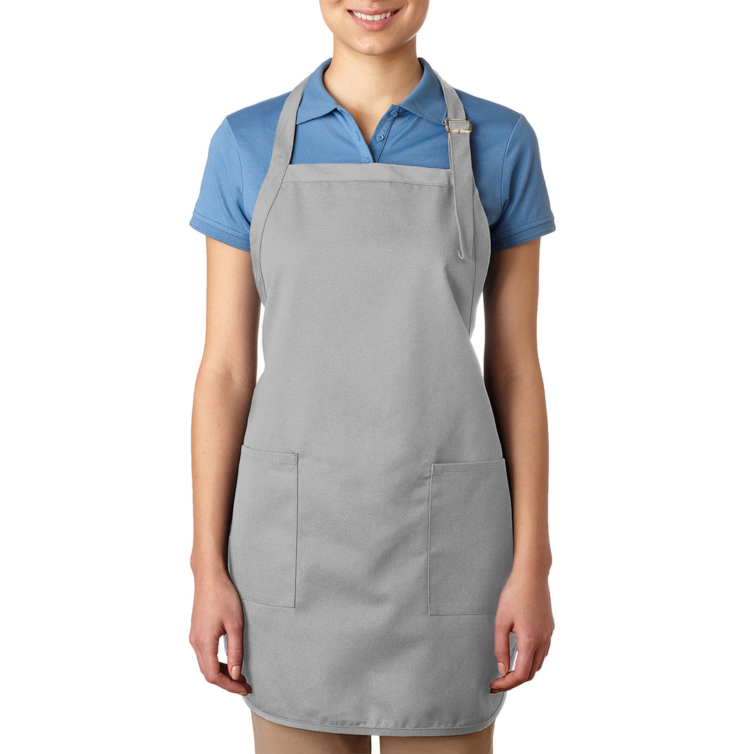 2-Pack: Unisex Deluxe Adjustable Bib Apron With Pockets Image 6