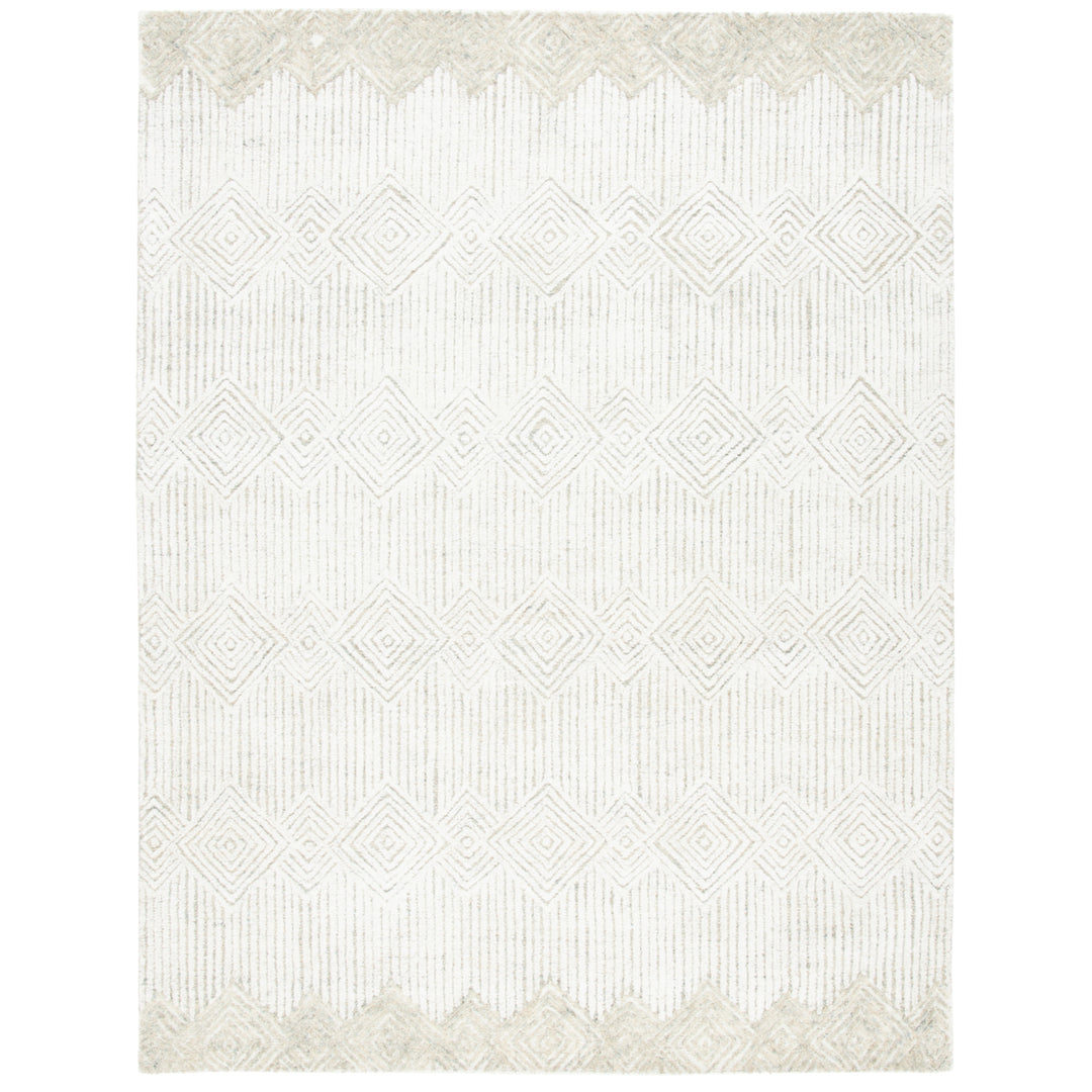 SAFAVIEH Metro MET401A Handmade Beige / Ivory Rug Image 1