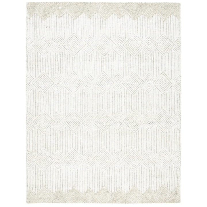 SAFAVIEH Metro MET401A Handmade Beige / Ivory Rug Image 1