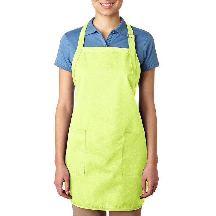 2-Pack: Unisex Deluxe Adjustable Bib Apron With Pockets Image 8