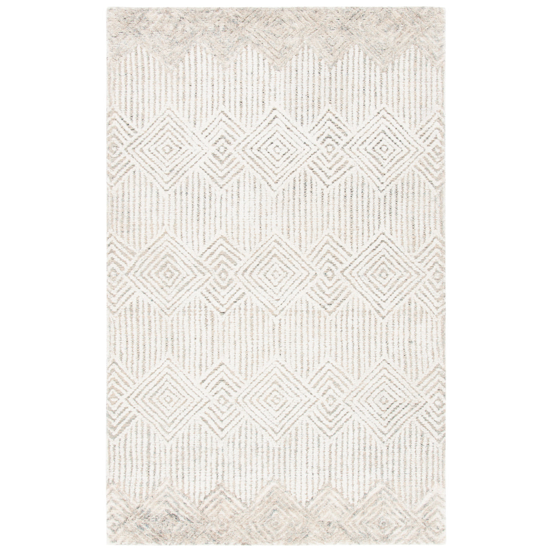 SAFAVIEH Metro MET401A Handmade Beige / Ivory Rug Image 10