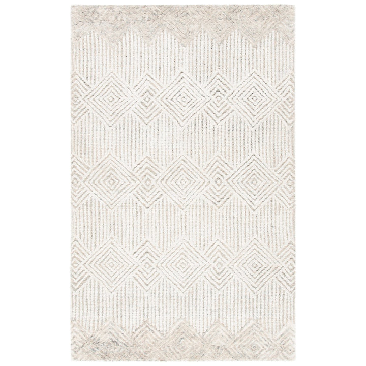 SAFAVIEH Metro MET401A Handmade Beige / Ivory Rug Image 1