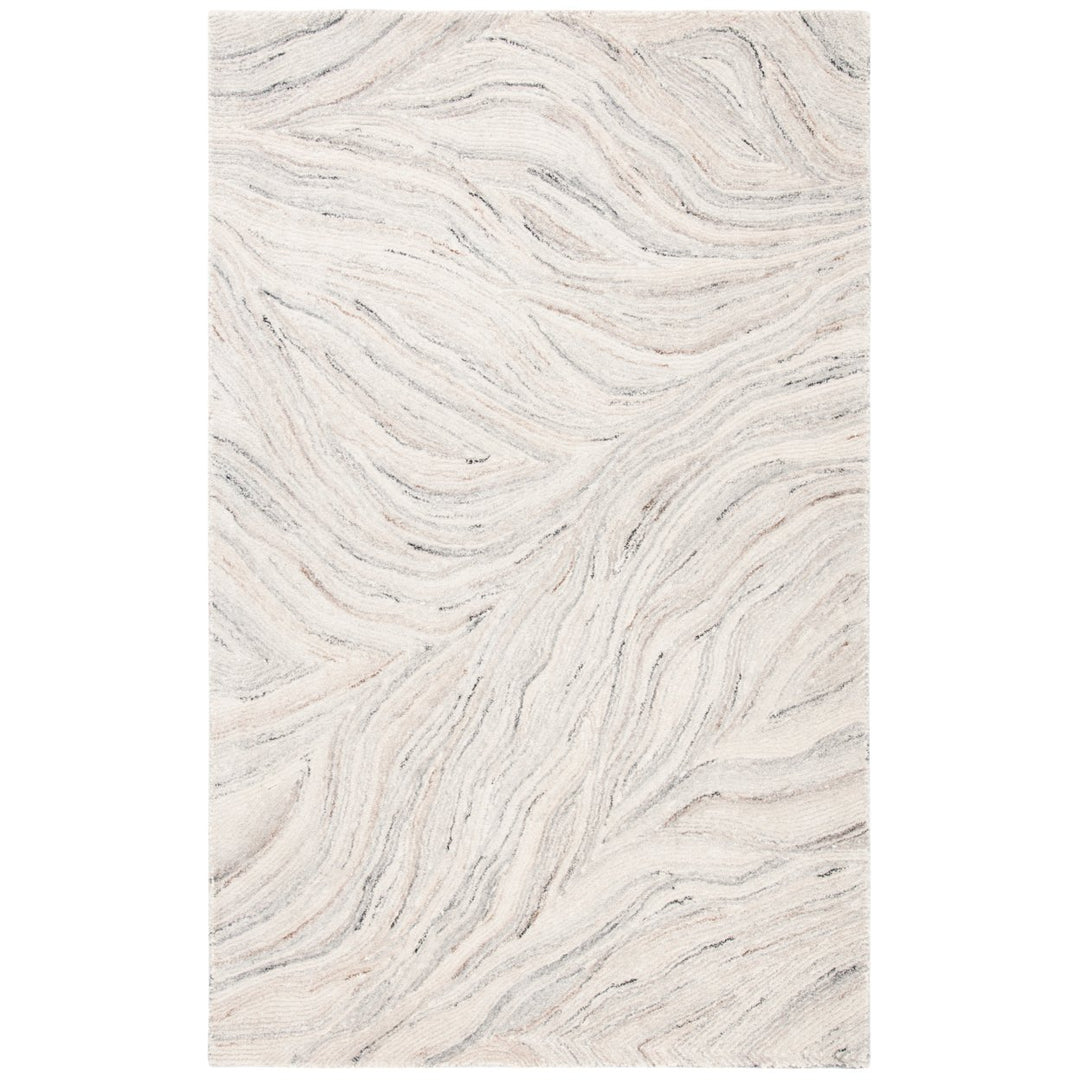 SAFAVIEH Metro MET505F Handmade Ivory / Grey Rug Image 1