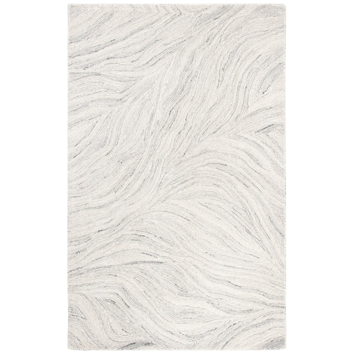 SAFAVIEH Metro MET505G Handmade Ivory / Silver Rug Image 2