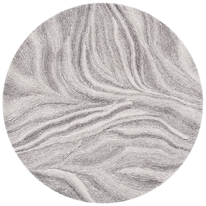 SAFAVIEH Metro MET505H Handmade Ivory / Dark Grey Rug Image 1