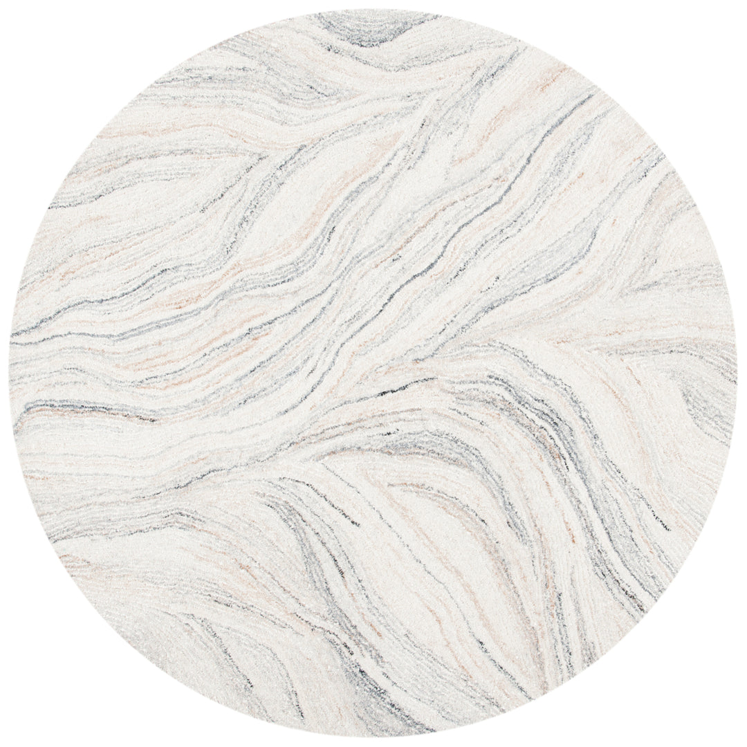 SAFAVIEH Metro MET505F Handmade Ivory / Grey Rug Image 5