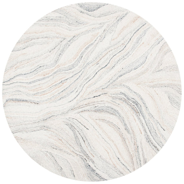 SAFAVIEH Metro MET505F Handmade Ivory / Grey Rug Image 1