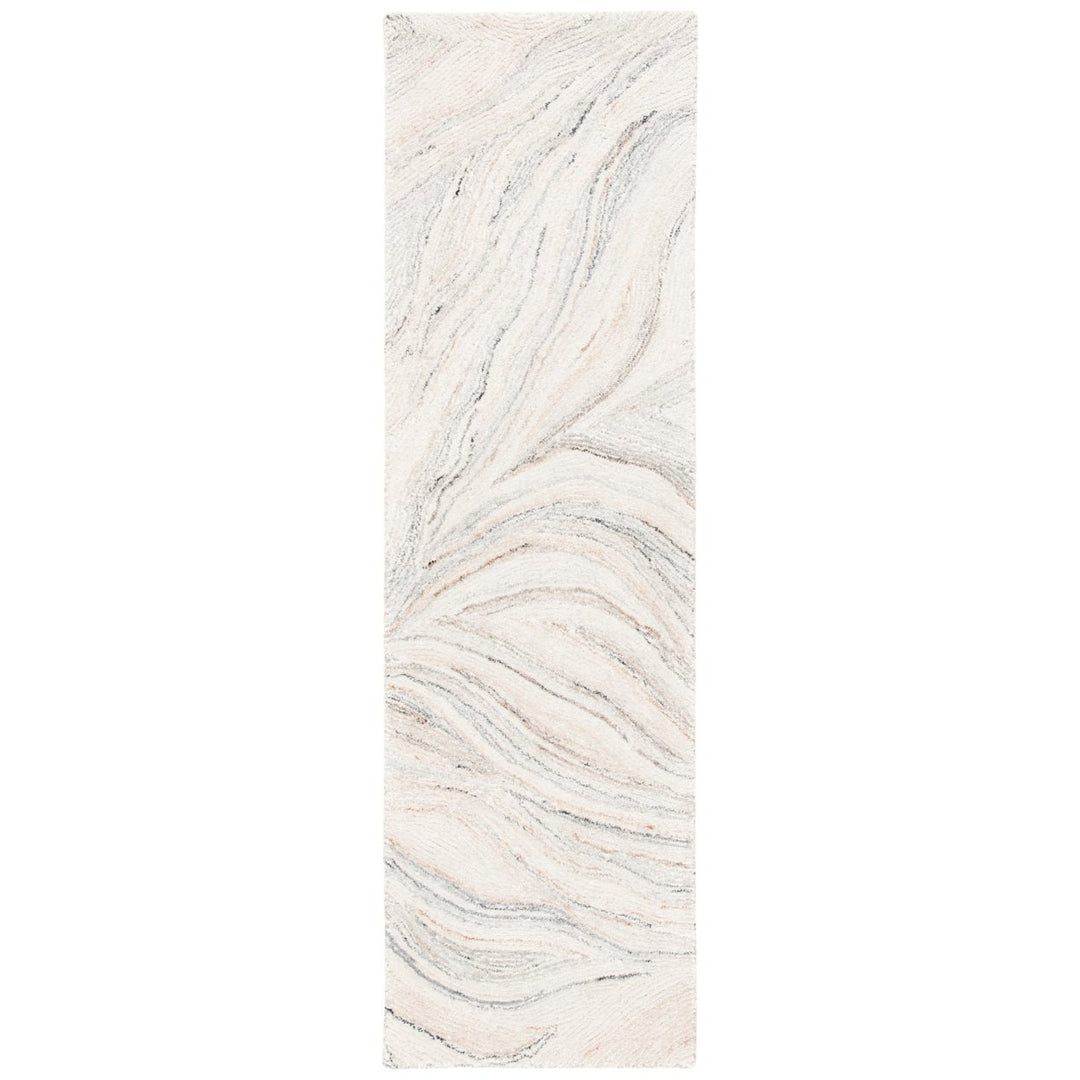 SAFAVIEH Metro MET505F Handmade Ivory / Grey Rug Image 1