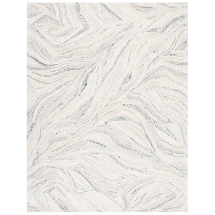 SAFAVIEH Metro MET505F Handmade Ivory / Grey Rug Image 1