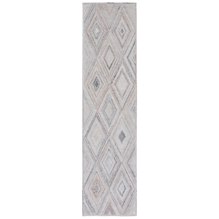 SAFAVIEH Metro MET552F Handmade Grey / Light Brown Rug Image 4