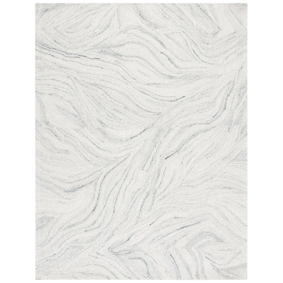 SAFAVIEH Metro MET505G Handmade Ivory / Silver Rug Image 1